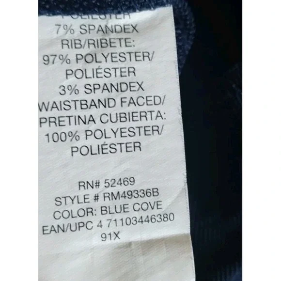 Russell Athletics Joggers Navy Blue Women's 2XL - Picture 8 of 8